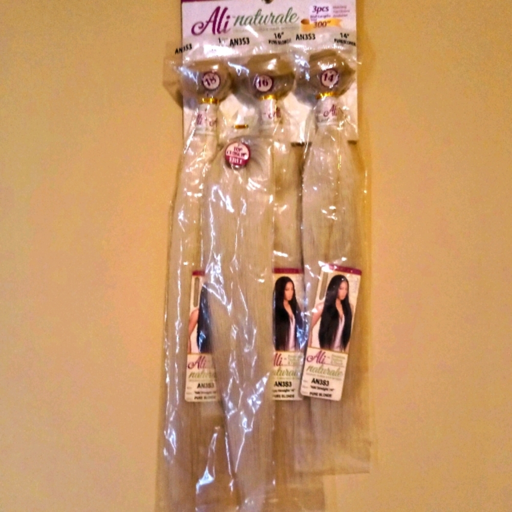 3pk bundle hair with closure